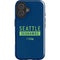 NFL Seattle Seahawks Blue Performance Series iPhone 16 Plus Impact Case
